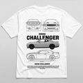 Challenger Blueprint Tee White