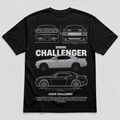 Challenger Blueprint Tee Black