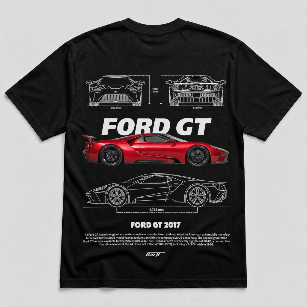 Ford GT Tee Black