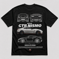 Nissan GTR Nismo Tee Black